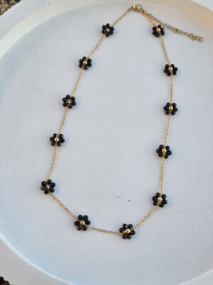 Black flowers