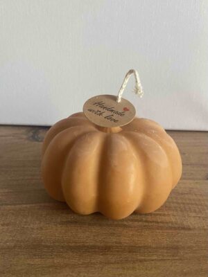 Pumpkin candle