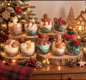 Cozy Christmas candles